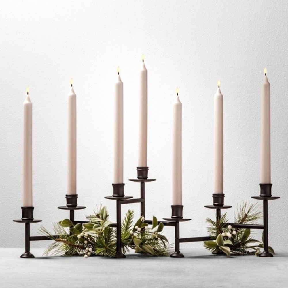 Hearth and Hand Black 7 Candle Candelabra
